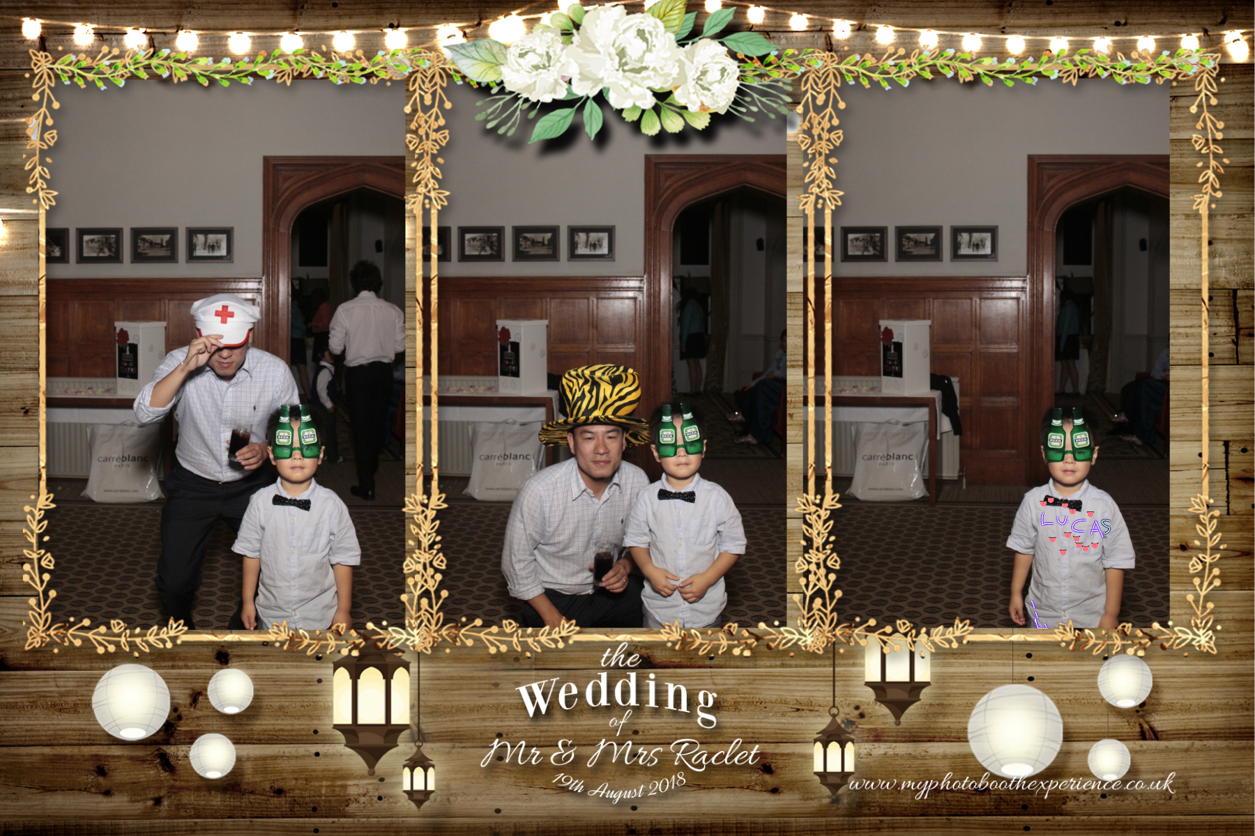 Mr & Mrs Raclet | View more photos from the event at gallery.myphotoboothexperience.co.uk/u/MyPhotoBoothExperienceLtd/Mr-Mrs-Raclet